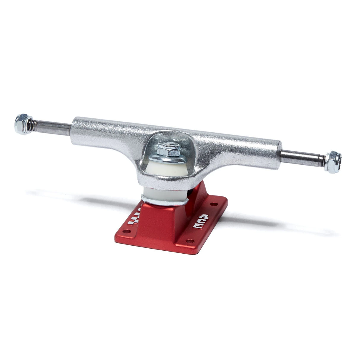 Ace Classic Skateboard Trucks - Polished/Red - 33 4 Ace Classic Skateboard Trucks - Polished/Red - 33 - Image 2