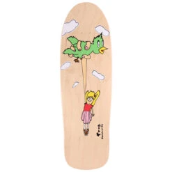Frog Bird Girl Pat G Skateboard Deck - 9.80"