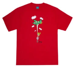 Frog Bird Girl T-Shirt - Red