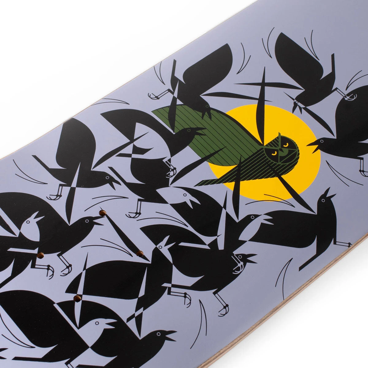 Habitat Harper Owltercation Skateboard Deck - 8.25" 5 Habitat Harper Owltercation Skateboard Deck - 8.25" - Image 3