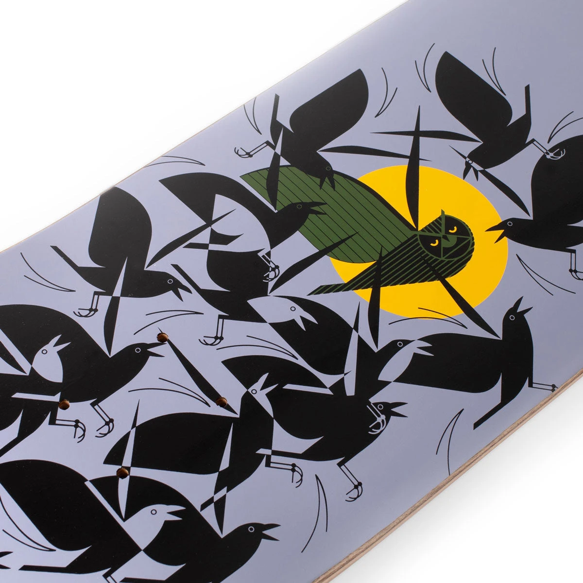 Habitat Harper Owltercation Skateboard Deck - 8.50" 5 Habitat Harper Owltercation Skateboard Deck - 8.50" - Image 3