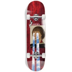 Opera Drama EX7 Skateboard Complete - Red - 8.375"