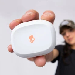 Skullcandy Tw Smokin Buds In-ear Headphones - Bone/Orange -DADDIES Skate Gear 810145320020 4