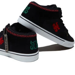 IPath Reed Mid Vulk Shoes - Black Rasta -DADDIES Skate Gear 810167702972 5