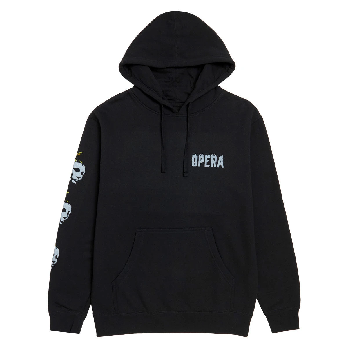 Opera Fire Mask Hoodie - Black 3 Opera Fire Mask Hoodie - Black