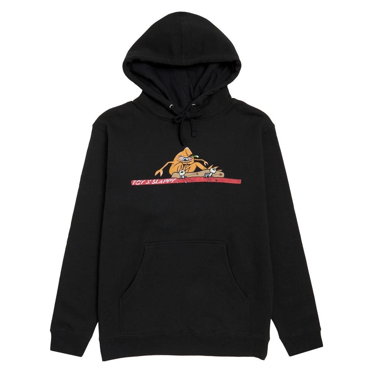 Slappy X Toy Machine Hoodie - Black 3 Slappy X Toy Machine Hoodie - Black