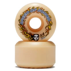 Opera SOS Fire Mask Hardline Conical 101a Skateboard Wheels - White - 54mm -DADDIES Skate Gear 810179484972 2