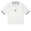 Metalwood World Class Zip Polo Shirt - White -DADDIES Skate Gear 810180701990 1