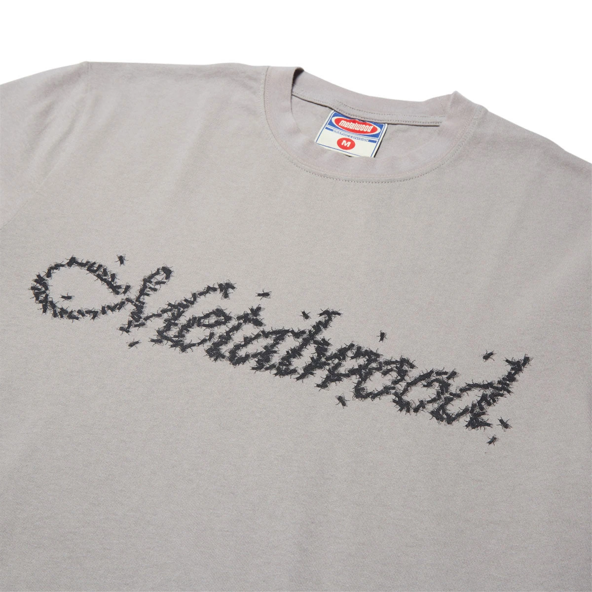 Metalwood Flies T-Shirt - Taupe 4 Metalwood Flies T-Shirt - Taupe - Image 2