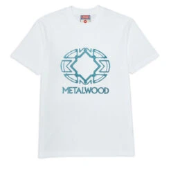 Metalwood Screen Illusion T-Shirt - White
