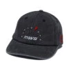Metalwood Tour Sponsor 6 Panel Strapback Hat - Black -DADDIES Skate Gear 810180703819 1