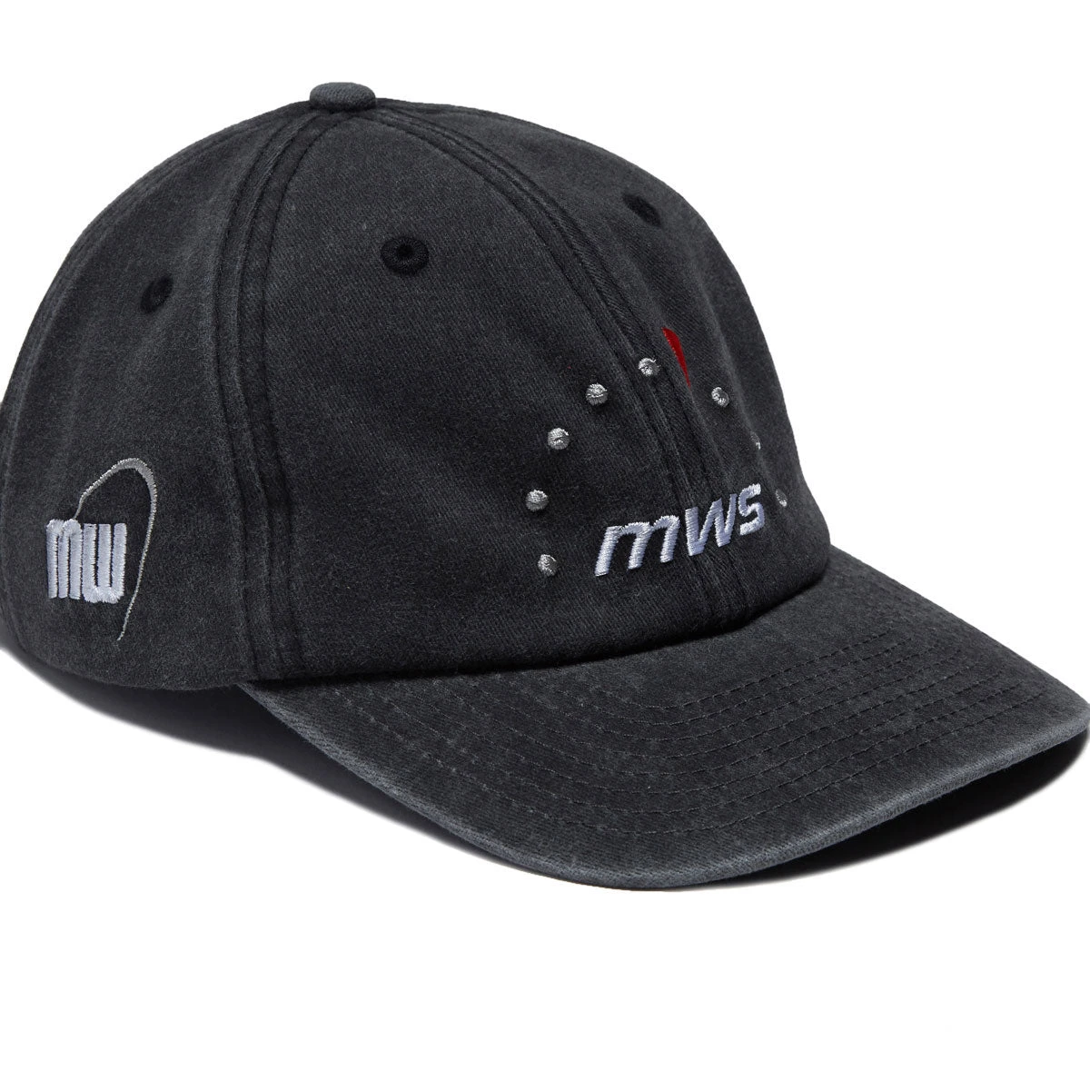 Metalwood Tour Sponsor 6 Panel Strapback Hat - Black 5 Metalwood Tour Sponsor 6 Panel Strapback Hat - Black - Image 3