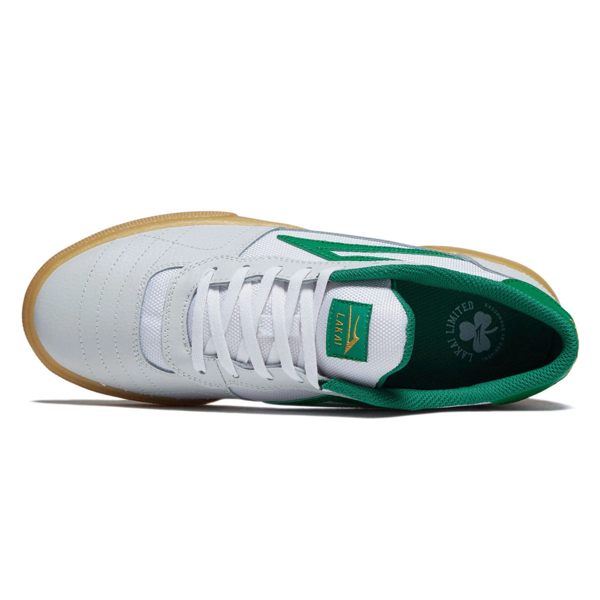 Lakai Cambridge Shoes - White/Green Leather 5 Lakai Cambridge Shoes - White/Green Leather - Image 3