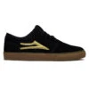 Lakai Griffin Shoes - Black/Gold Suede -DADDIES Skate Gear 810180941952 1