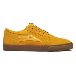 Lakai Griffin Shoes - Yellow/Gum Suede
