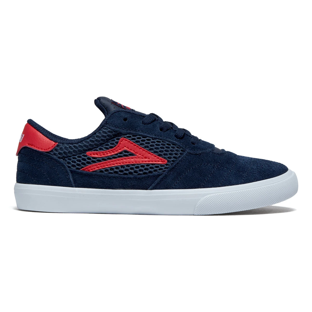 Lakai Youth Cambridge Shoes - Navy/Red Suede 3 Lakai Youth Cambridge Shoes - Navy/Red Suede