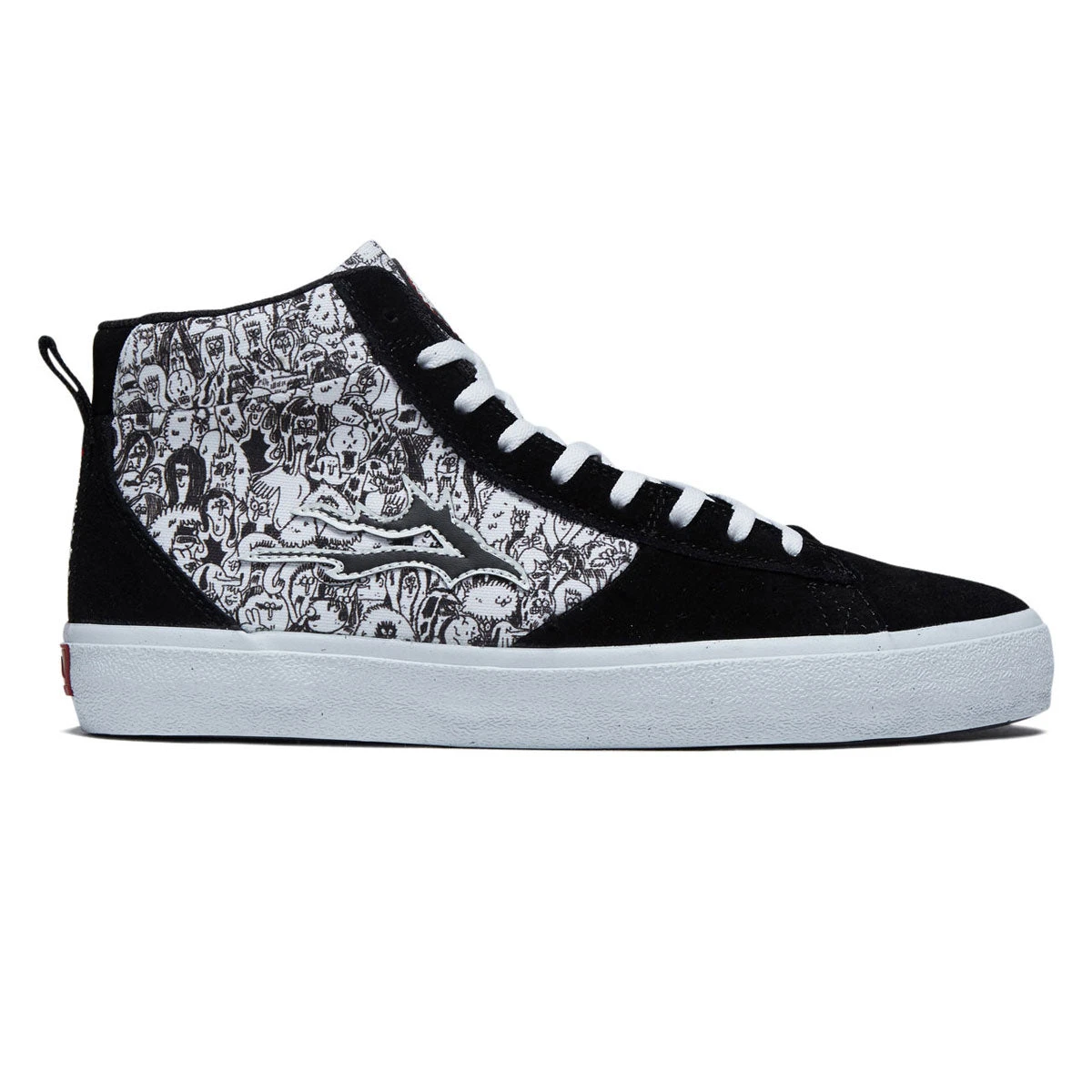 Lakai Newport Hi Shoes - Black Suede 3 Lakai Newport Hi Shoes - Black Suede