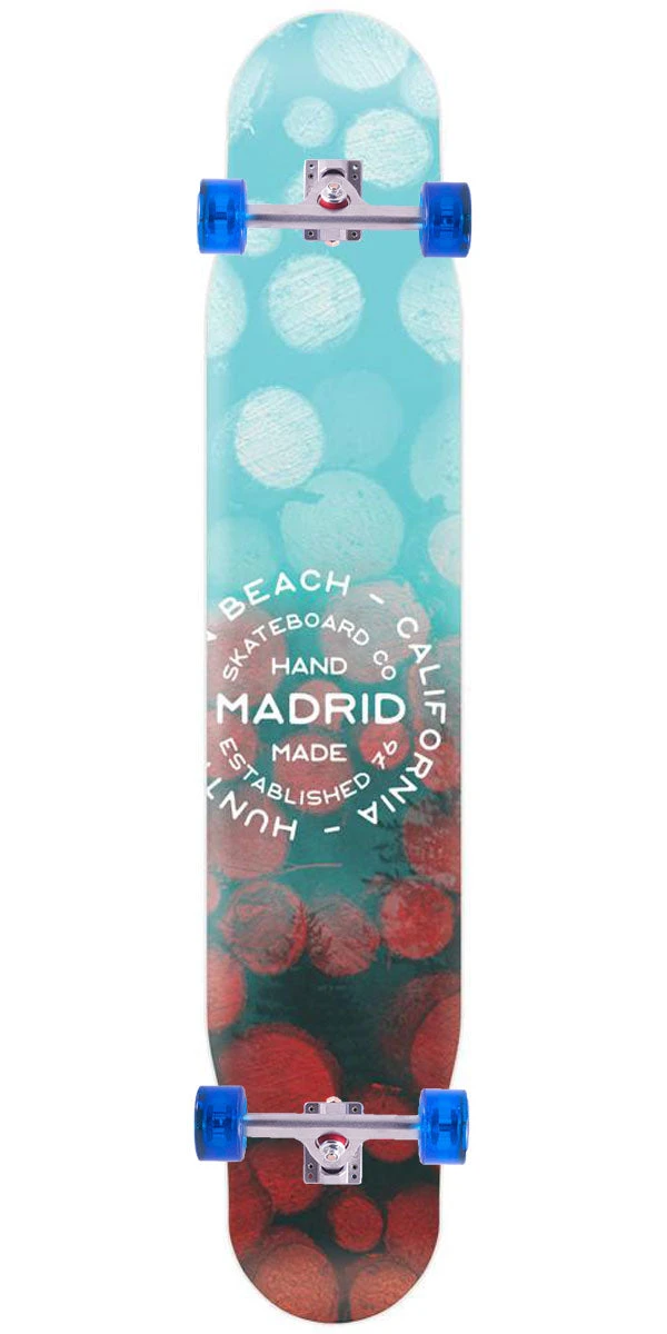 Madrid Pole 46" Fiberglass Longboard Complete - Logs 3 Madrid Pole 46" Fiberglass Longboard Complete - Logs