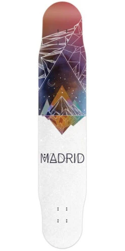 Madrid Pole 46" Fiberglass Longboard Deck - Space Mountain