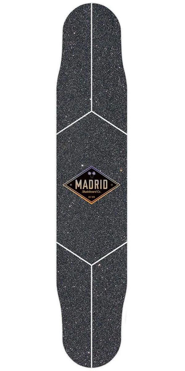 Madrid Pole 46" Fiberglass Longboard Complete - Space Mountain 4 Madrid Pole 46" Fiberglass Longboard Complete - Space Mountain - Image 2