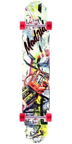 Madrid Pole 46" Fiberglass Longboard Complete - Walkman