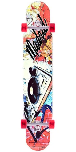 Madrid Pole 46" Fiberglass Longboard Complete - Turntable