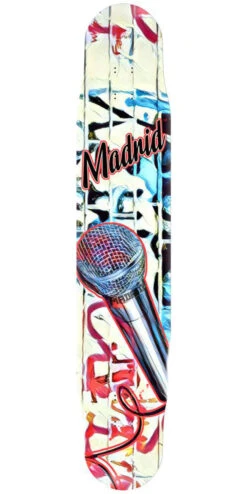 Madrid Pole 46" Fiberglass Longboard Deck - Mic