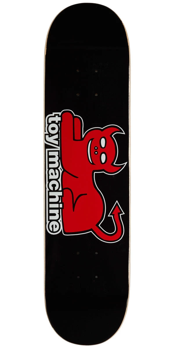 Toy Machine Devil Cat Skateboard Deck - 7.63" 3 Toy Machine Devil Cat Skateboard Deck - 7.63"