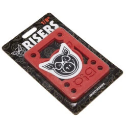 Pig Piles Hard Risers - Red - 1/8"