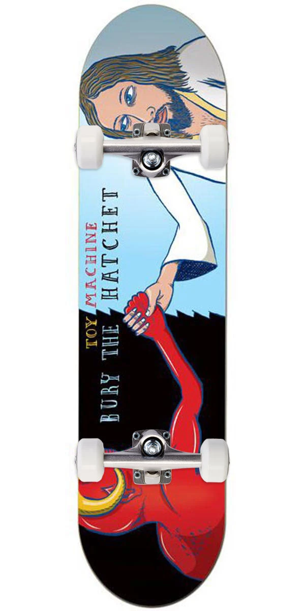 Toy Machine Bury The Hatchet Symmetrical Skateboard Complete - 8.25" 3 Toy Machine Bury The Hatchet Symmetrical Skateboard Complete - 8.25"