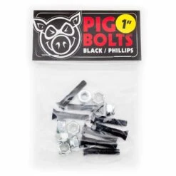 Pig Phillips Hardware - Black - 1"