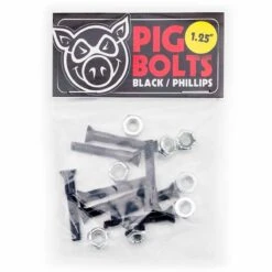 Pig Phillips Hardware - Black - 1.25"