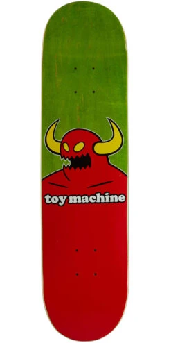Toy Machine Monster Skateboard Deck - Assorted Stains - 7.75"