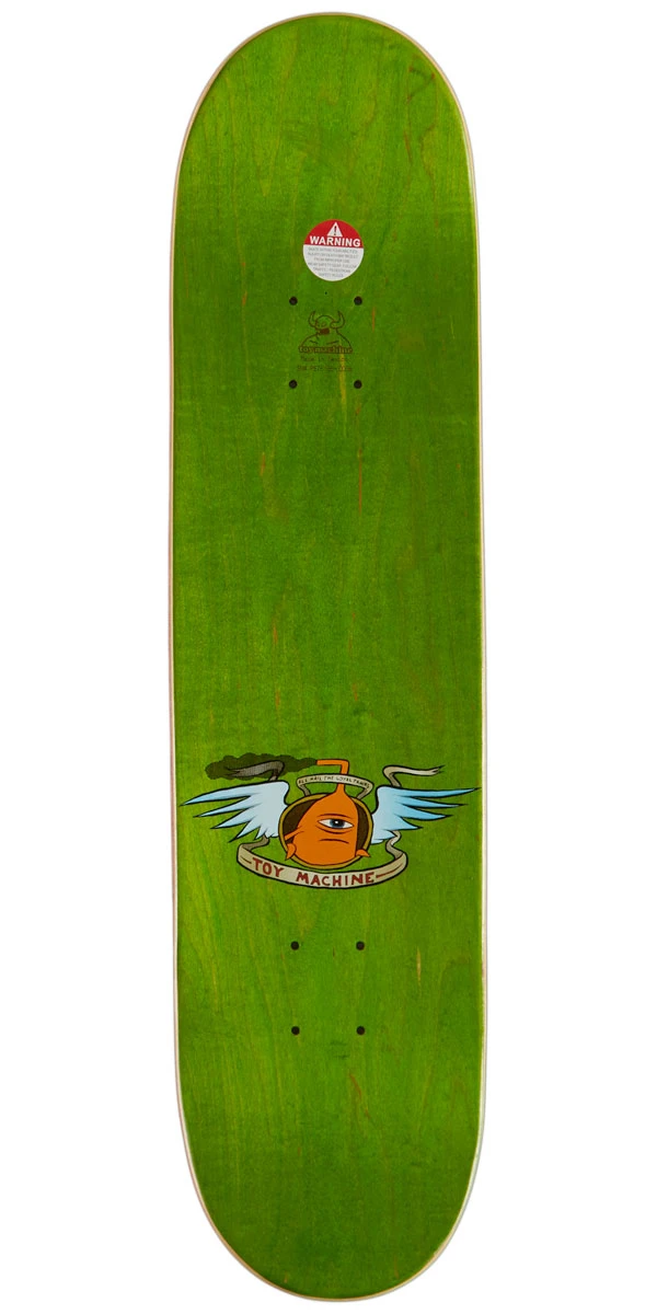Toy Machine Monster Skateboard Deck - Assorted Stains - 7.75" 4 Toy Machine Monster Skateboard Deck - Assorted Stains - 7.75" - Image 2