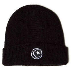 Foundation Star And Moon Beanie - Black