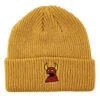 Toy Machine Sketch Monster Beanie - Mustard -DADDIES Skate Gear 827059384710 1