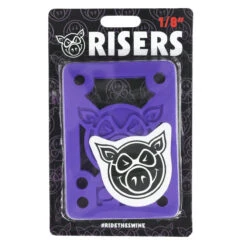 Pig Piles Hard Risers - Purple - 1/8"