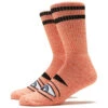 Toy Machine Heather Sect Eye Socks - Orange Heather -DADDIES Skate Gear 827059419030 1