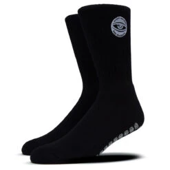 Toy Machine Always Watching Grip Socks - Black