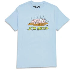 Foundation I'm Dead T-Shirt - Light Blue