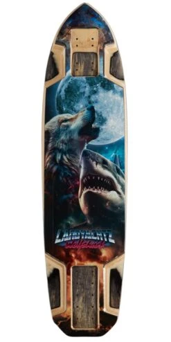 Landyachtz Wolfshark Longboard Deck