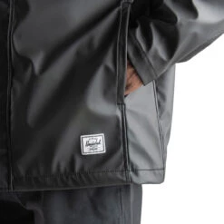 Herschel Supply Classic Rain Jacket - Black -DADDIES Skate Gear 828432661268 5