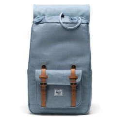 Herschel Supply Little America Mid Backpack - Ashley Blue Crosshatch -DADDIES Skate Gear 828432709106 2