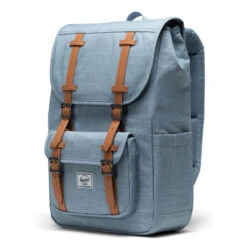 Herschel Supply Little America Mid Backpack - Ashley Blue Crosshatch -DADDIES Skate Gear 828432709106 3