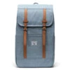 Herschel Supply Retreat Backpack - Ashley Blue Crosshatch -DADDIES Skate Gear 828432709168 1