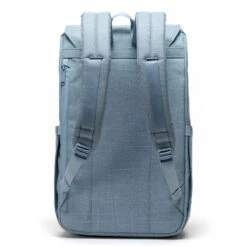 Herschel Supply Retreat Backpack - Ashley Blue Crosshatch 10 Herschel Supply Retreat Backpack - Ashley Blue Crosshatch -DADDIES Skate Gear 828432709168 4
