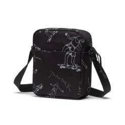 Herschel Supply X Thrasher Gonz Heritage Crossbody Bag - Black -DADDIES Skate Gear 828432717965 2
