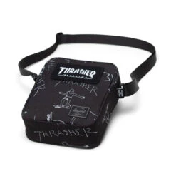 Herschel Supply X Thrasher Gonz Heritage Crossbody Bag - Black -DADDIES Skate Gear 828432717965 3