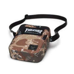 Herschel Supply X Thrasher Gonz Heritage Crossbody Bag - Woodland Camo -DADDIES Skate Gear 828432717972 3