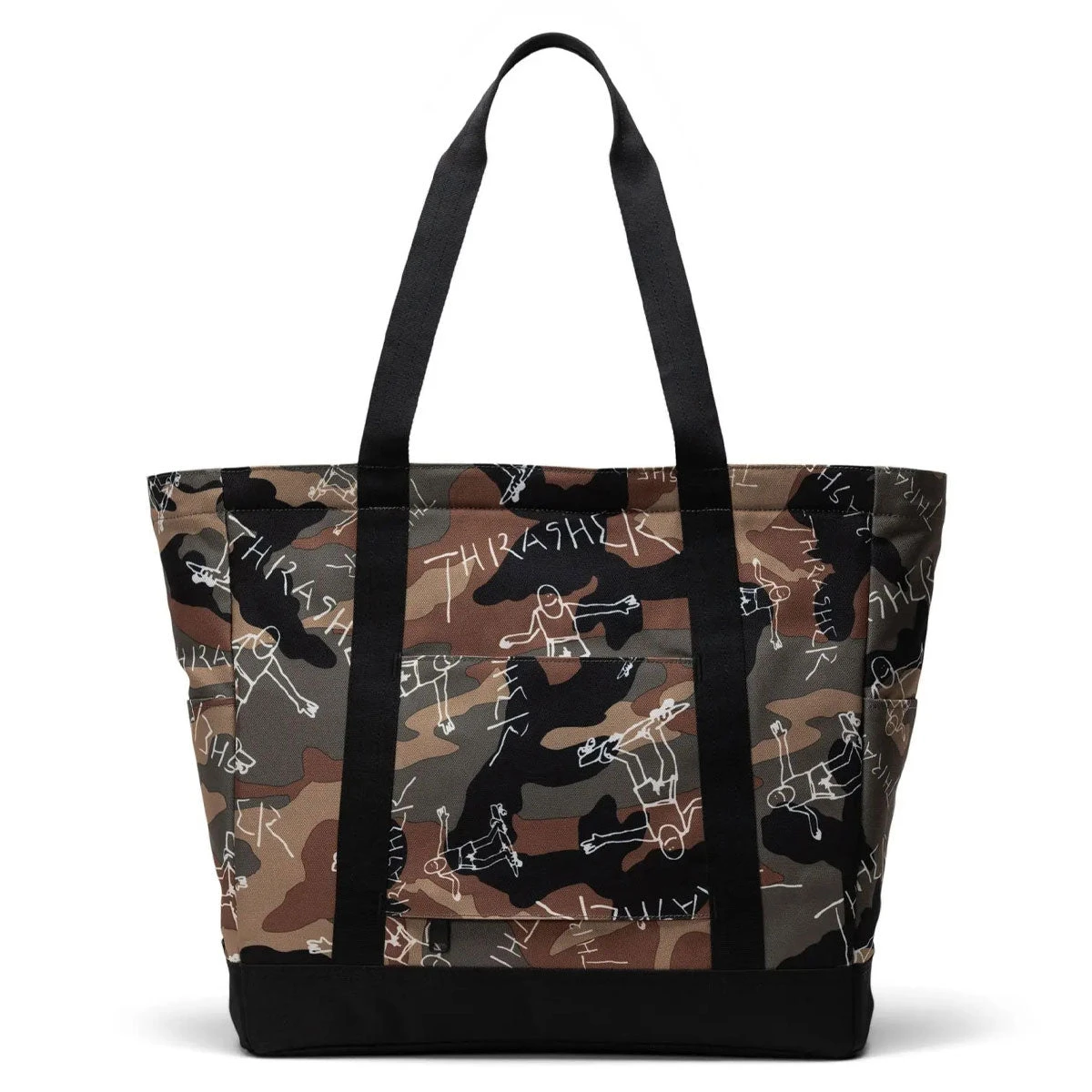 Herschel Supply X Thrasher Gonz Heritage Tote Bag - Woodland Camo 4 Herschel Supply X Thrasher Gonz Heritage Tote Bag - Woodland Camo - Image 2